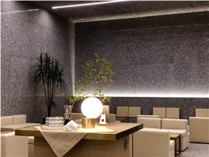 Wholesale Blackgrey Terrazzo Stone Floor Wall Tile