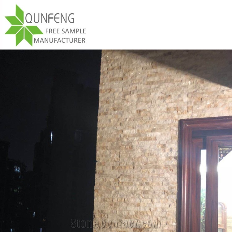 Stacked Wall Cladding Panel Marble Cultured Stone
