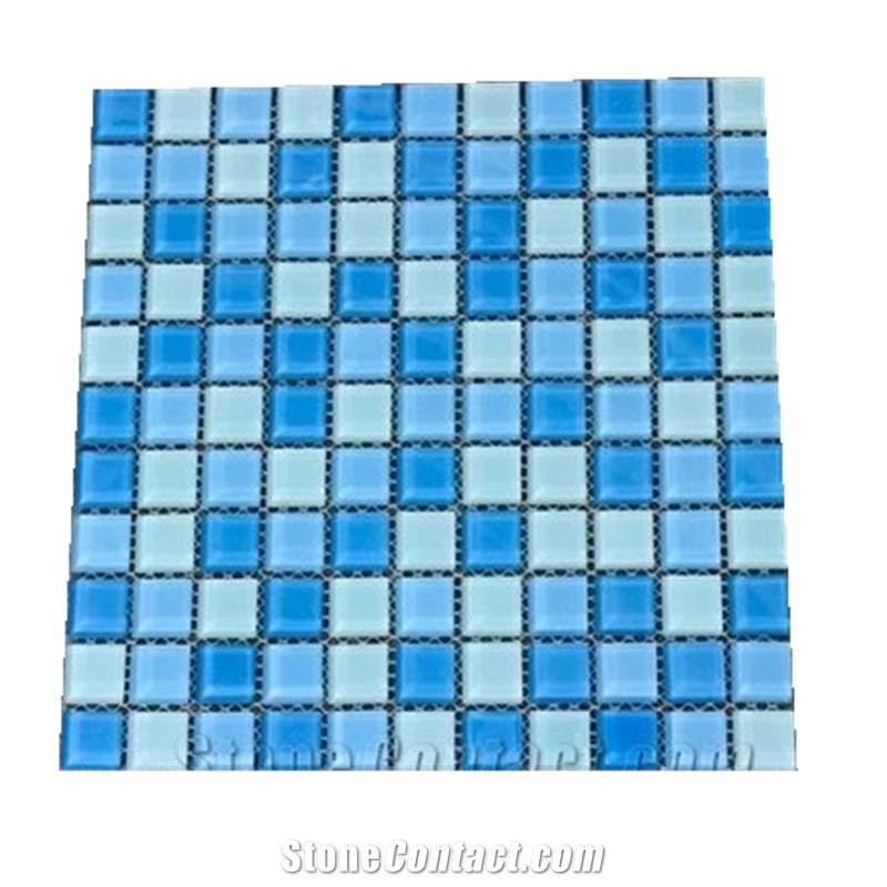Swimming Pool Mosaic Crystal Mosaic Tile