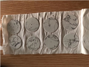 Cheap Marble Clock Wall for Home Decoration