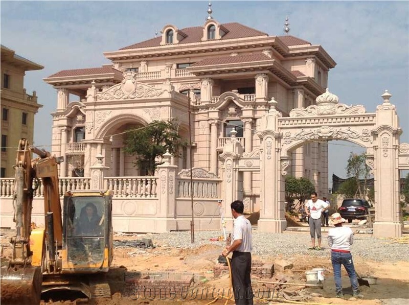 Decorative Door Surround Marble Stone Door Frame