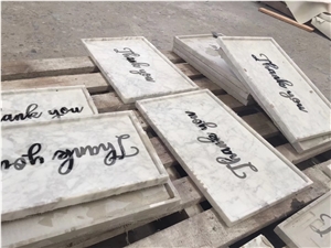 New Design Natural Marble Serving Tray
