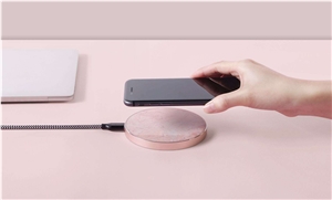 New Design Natural Marble Wireless Phone Charger New Design Natural Marble Wireless Phone Charger