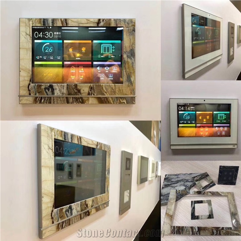 Stone Power Wall Touch Switch Frame