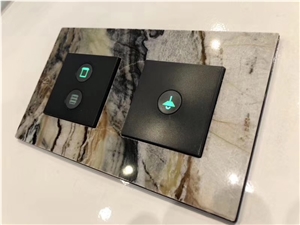 Stone Power Wall Touch Switch Frame