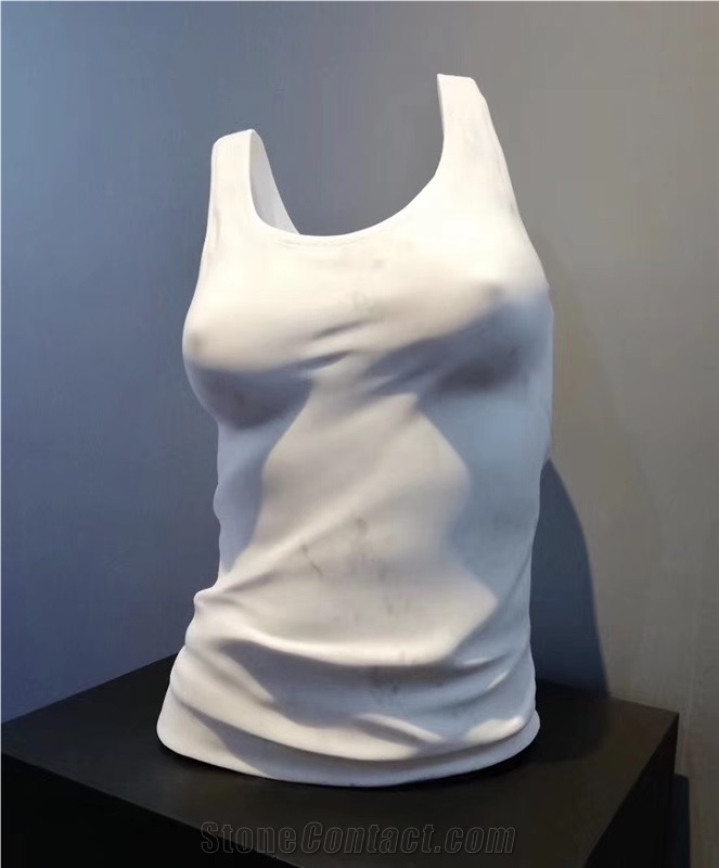 White Marble Statue Price Stone Tank Top Sculpture