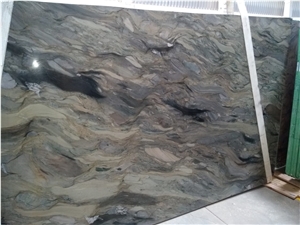 Blue Fusion, Brazil Fusion Blue Quartzite Slabs