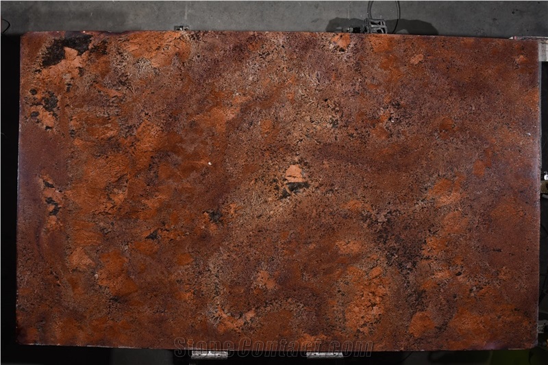 Bordeaux Exotic Granite Slabs, Tiles