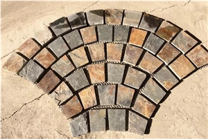 Rusty Slate, Multi-Color Rusty Slate Flagstone