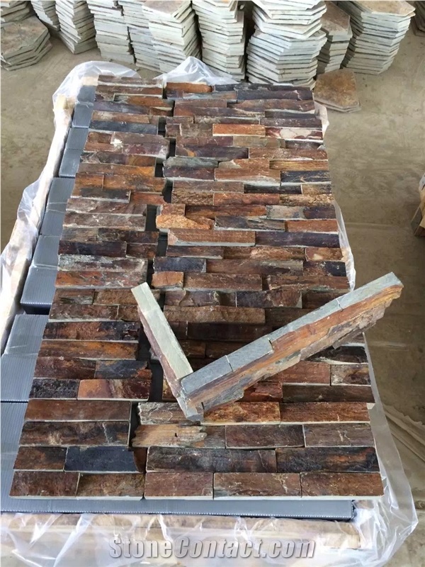 Rusty Slate, Multi-Color Rusty Slate Flagstone