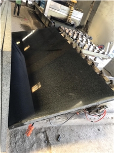 Alaska Gold Granite Slabs, Alaska White , Blue Doons