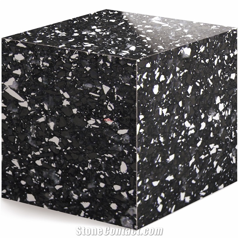 Black Composite Quartz Stone for Tiles