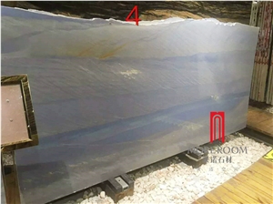 Brazil Azul Macaubas Blue Quartzite Slab