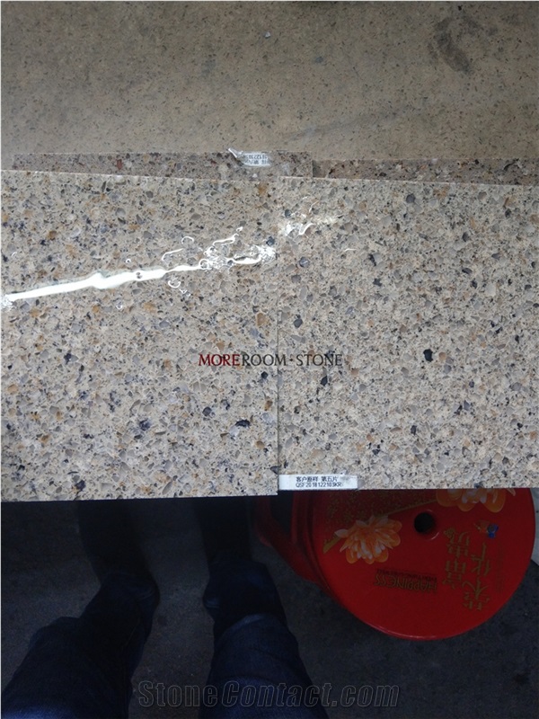 Custom Koare Starlight Grey Quartz Floor Tile