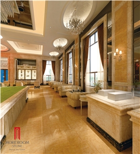 Foshan Ceramic Golden Yellow Tile Floor Design