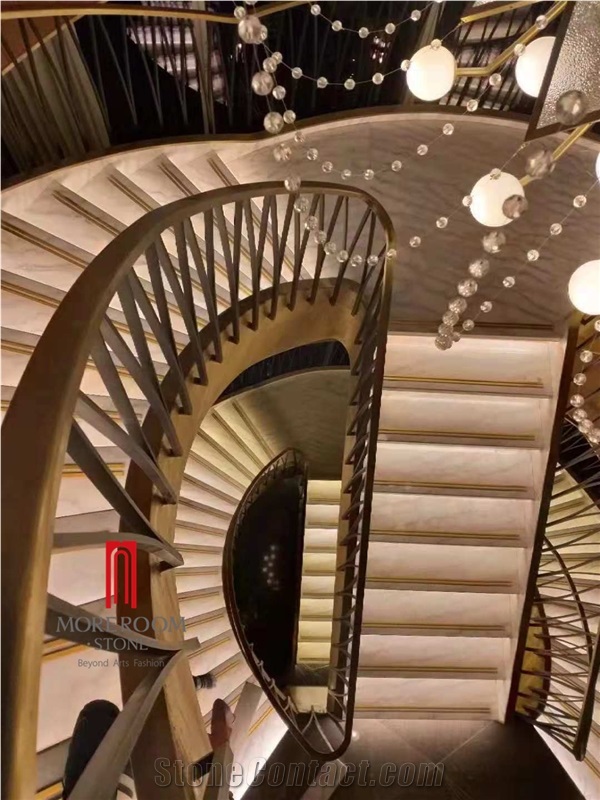 Marble Aluminum Composite Backer Stair Steps