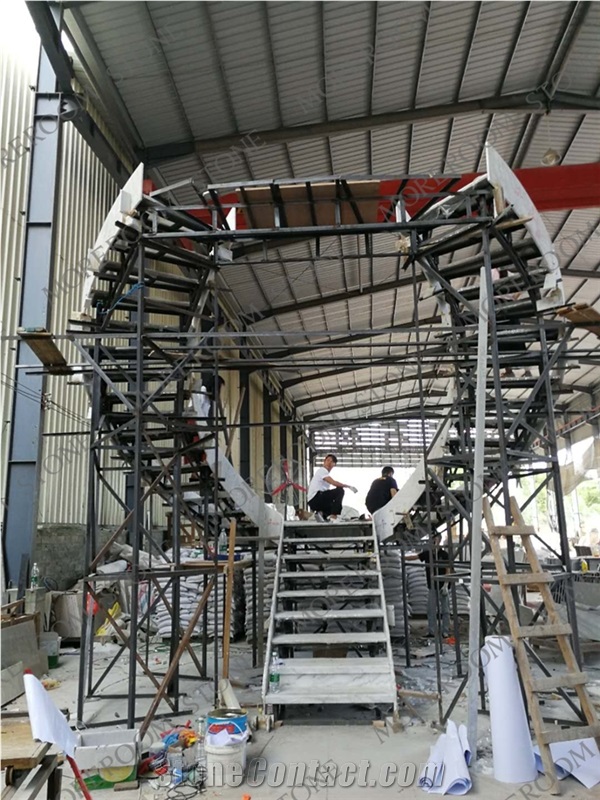 Marble Aluminum Composite Backer Stair Steps