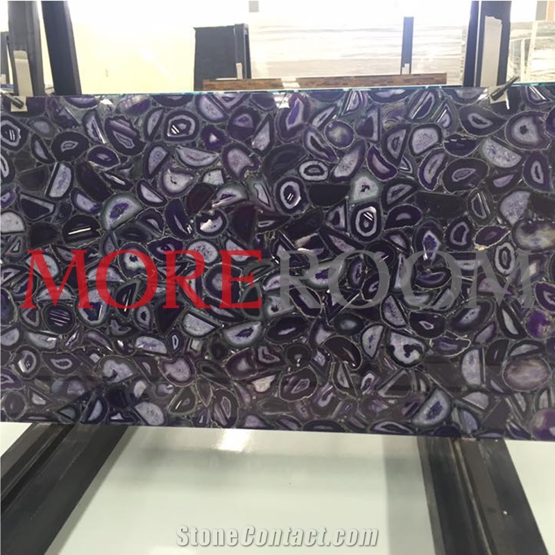 Purple Agte Slab