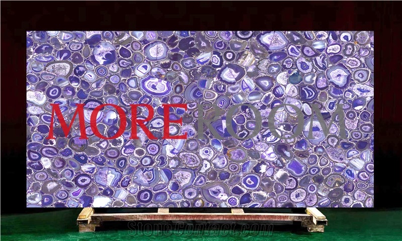 Purple Agte Slab