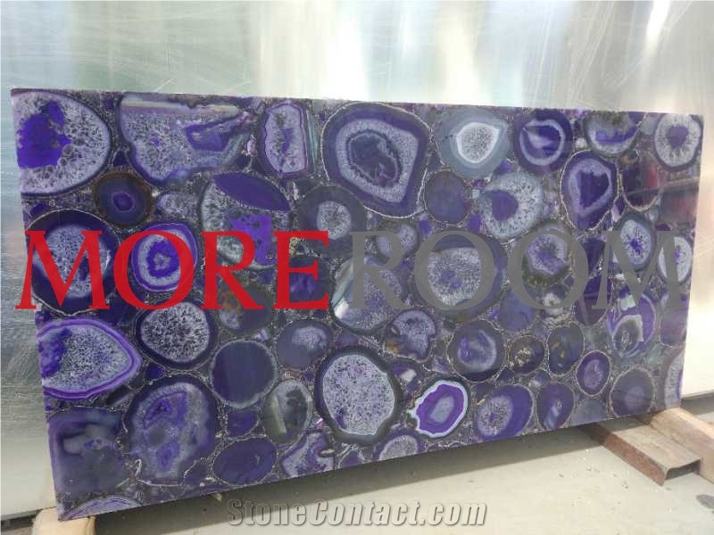 Purple Agte Slab