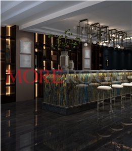 Tiger Eye Slab for Bar Counter