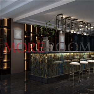 Tiger Eye Slab for Bar Counter