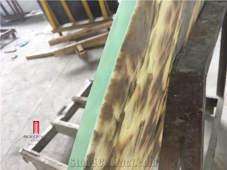 Transluant Onyx Backer Fiber Glass for Table Top