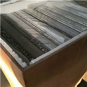 Wall Thin Travertine Beige Aluminum Panel Backer