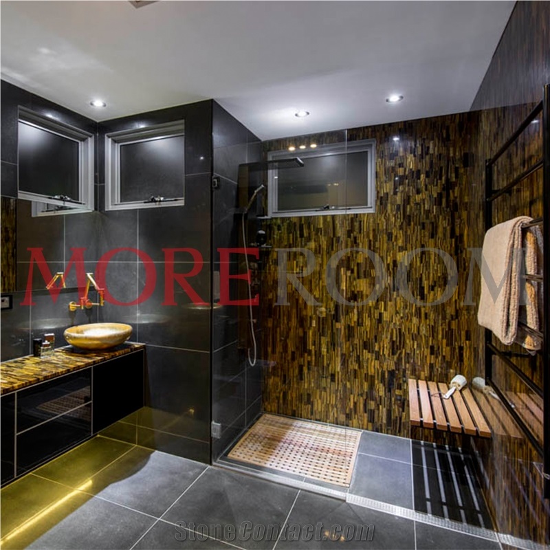 Yellow Tiger Eye for Bathroom