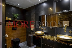 Yellow Tiger Eye for Bathroom