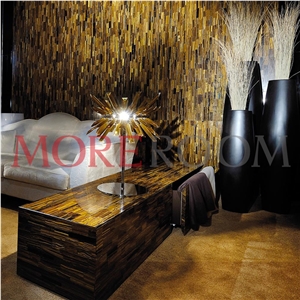 Yellow Tiger Eye Wall