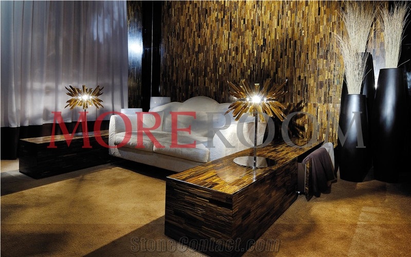 Yellow Tiger Eye Wall
