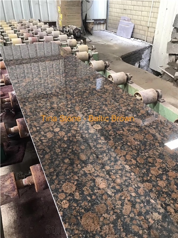 Baltic Brown Granite Stone Tiles Slabs Covering