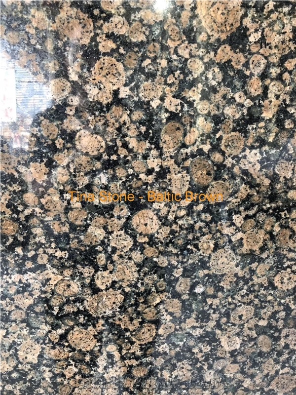 Baltic Brown Granite Stone Tiles Slabs Covering