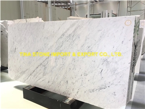 Bianco Carrara Venato Marble Tiles Slabs Polished