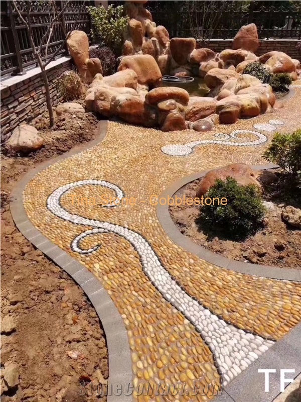 Cobblestone Stone Landscaping Pebble Gravel Garden