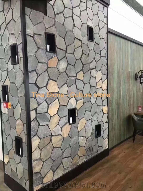 Cultured Stone Building Ledge Wall Ashlar Natural