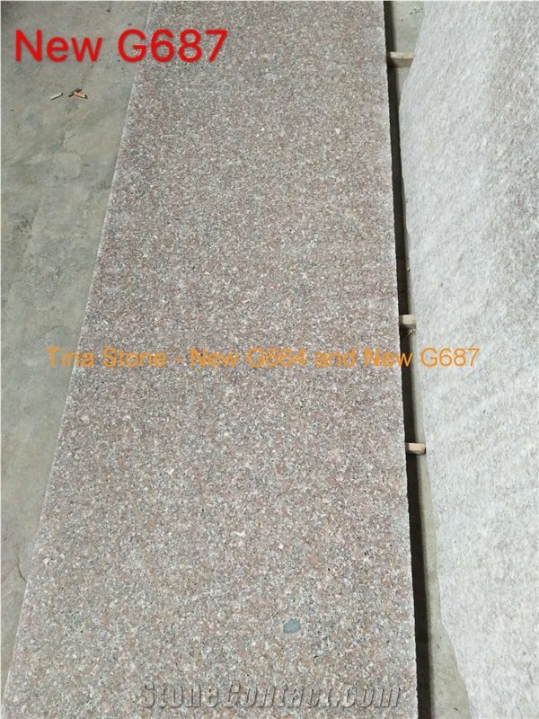 G664 Granite Polished Flamed Tiles Slabs Wall