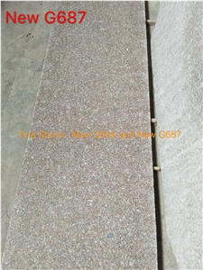 G664 Granite Polished Flamed Tiles Slabs Wall