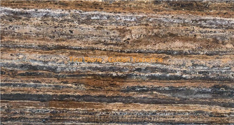 Golden Travertine Tiles Slabs Wall Floor Cladding