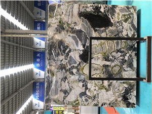 Green Ice Onyx Polished Tiles Slabs Floor Wall