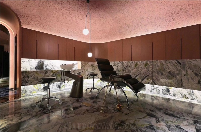Green Ice Onyx Polished Tiles Slabs Floor Wall