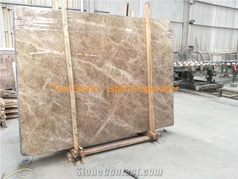 Light Emperador Marble Tiles Slabs