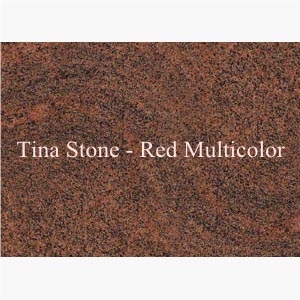 Red Multicolor Granite Polished Tiles Slabs Floor