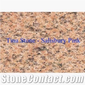 Salisbury Pink Granite Polished Slabs Tiles Wall