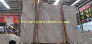 Volakas White Marble Tiles Slabs Wall Covering