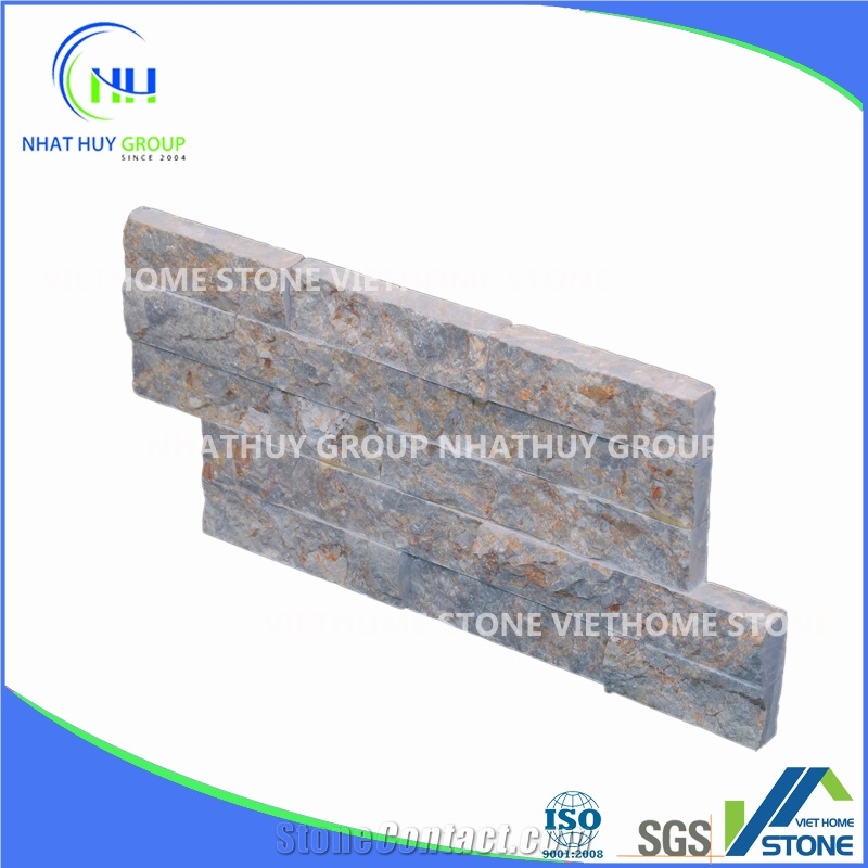 Light Grey Marble Split Stone Panel