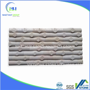 Light Grey Marble Split Stone Panel