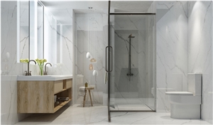 Carrara Nano Glass Best Marble Flooring