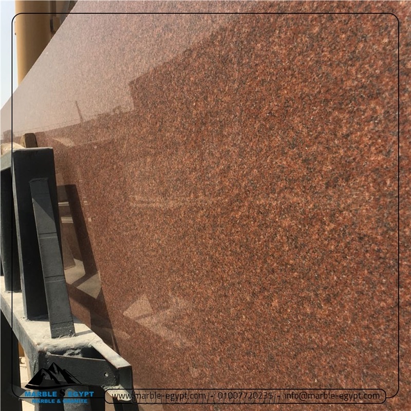 Granite Red Forssan Slabs, Forsan Red Granite